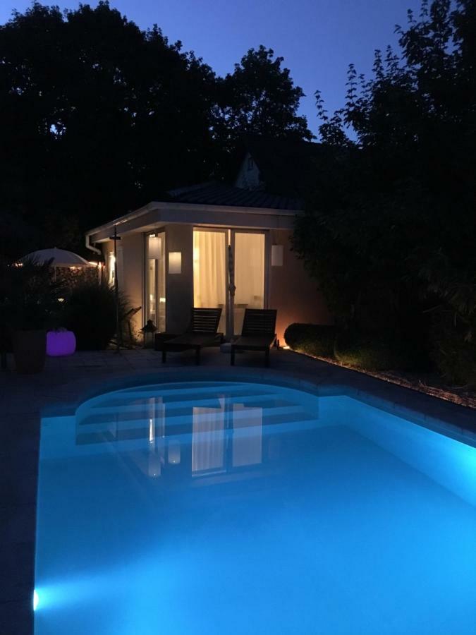 Apartment Tinyhouse Mit Pool, Outdoor Whirlpool Und Garten Petershagen-Eggersdorf Exterior photo